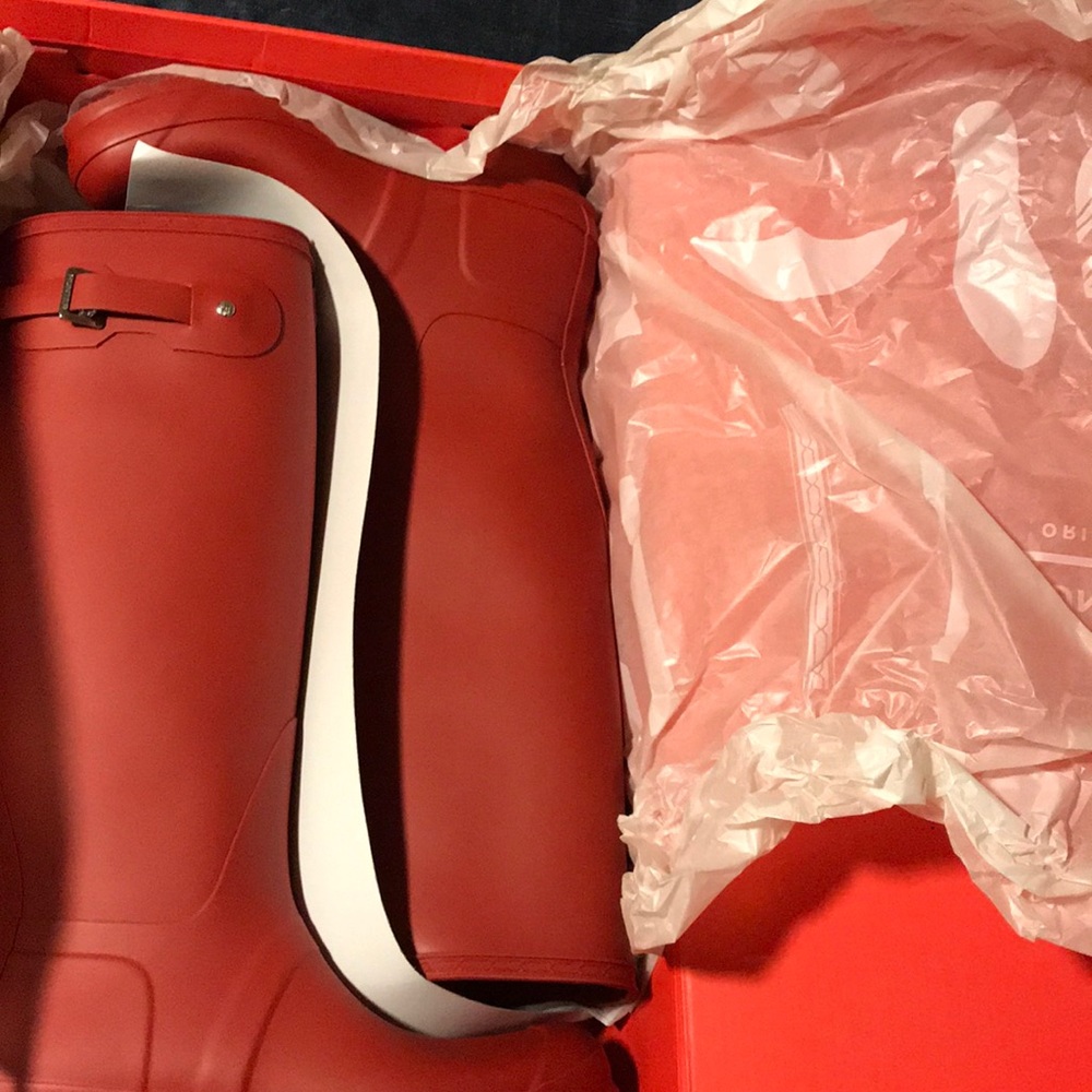Hunter rain boots